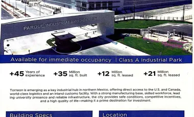 Bodega en Venta en Parque Industrial la Amistad, Torreón, Coahuila de Zaragoza