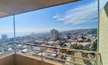 SE VENDE DEPTO 3 DORM 2 BAÑOS PLACERES VISTA AL MAR