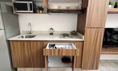 LOFT DE 2 NIVELES AMUEBLADO EN LA MODERNA