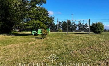 Hermosa parcela con casa en Sector Pichoy