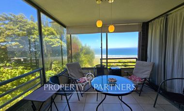 Departamento con espectacular vista al mar