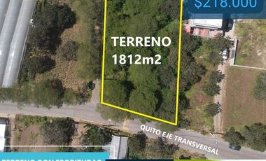 VENTA TERRENO ESQUINERO EN NAYÓN / AAG-aqtp