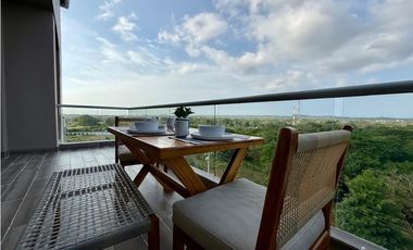 SE ARRIENDA APARTAMENTO AMOBLADO EN BAIA KRISTAL - CARTAGENA