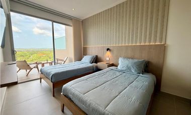 SE ARRIENDA APARTAMENTO AMOBLADO EN BAIA KRISTAL - CARTAGENA