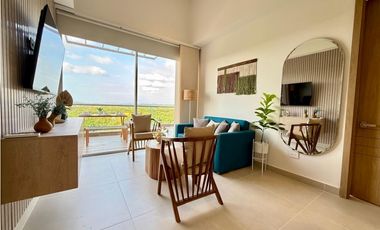 SE ARRIENDA APARTAMENTO AMOBLADO EN BAIA KRISTAL - CARTAGENA