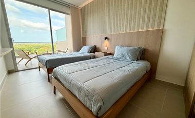 SE ARRIENDA APARTAMENTO AMOBLADO EN BAIA KRISTAL - CARTAGENA