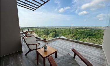 SE ARRIENDA APARTAMENTO AMOBLADO EN BAIA KRISTAL - CARTAGENA