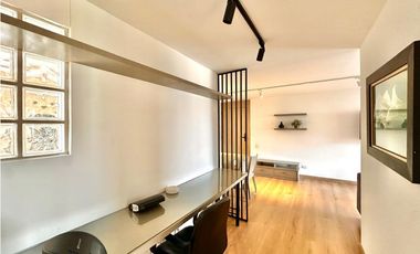 Apartamento cerca al tesoro para la renta amoblada, piso 18