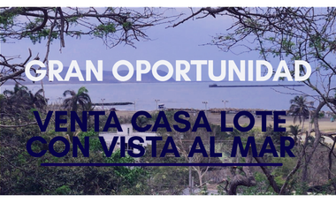 Venta de Casa Lote con Vista al Mar -  en Pradomar - Puerto Colombia