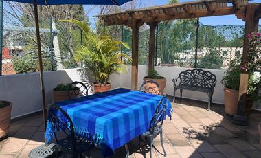 Casa en renta en Coyoacán en condominio amueblada