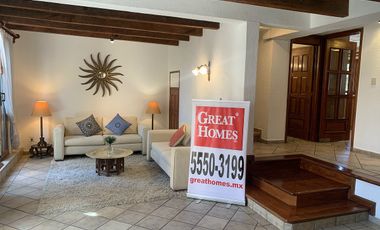 Casa en renta en Coyoacán en condominio amueblada