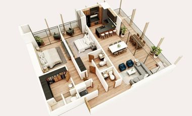 DEPARTAMENTO DE LUJO EN VENTA, MODELO STYLE EN ROYAL VIEW ZIBATA. 5