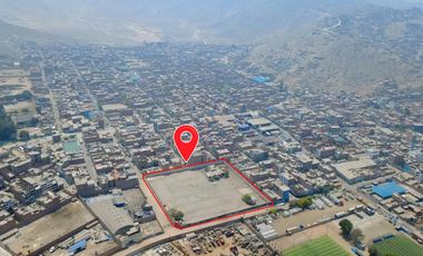Venta De Terreno Ate 10 403M2 Cerca A 5 Min Puruchuco