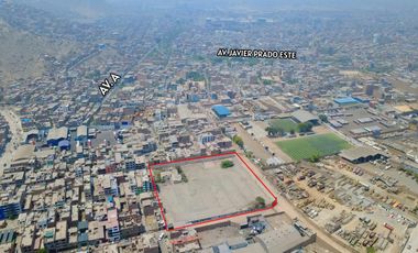 Venta De Terreno Ate 10 403M2 Cerca A 5 Min Puruchuco
