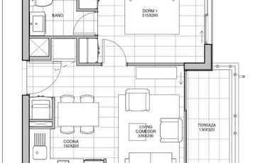 Departamento en arriendo en RECOLETA