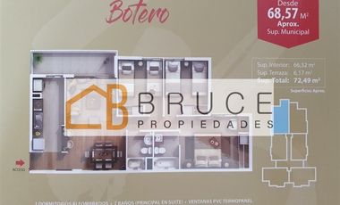 Departamento en Arriendo en Avenida Francia 1780 Condominio Jardines de Bellavista