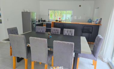 Alquiler tempora 25/26 - Casa 4 ambientes con parrilla - Barrio Privado Arenas del sur