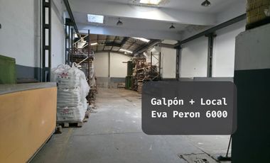 Galpón Deposito con  local en venta en Eva Peron 6000, ex cordoba. Rosario