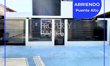 Moderna Casa 4 D 4 B en Puente Alto
