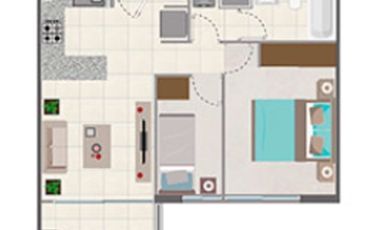 Venta de departamento Valle Los Ingleses