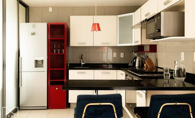 Departamento en renta amueblado 2 Recamaras 2 baños y 2 estacionamientos