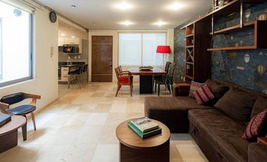 Departamento en renta amueblado 2 Recamaras 2 baños y 2 estacionamientos