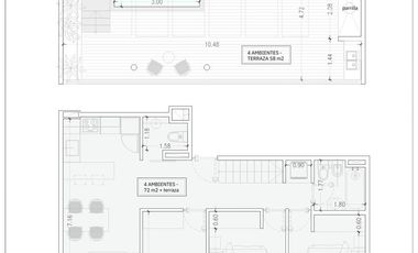 Venta - 4 Ambientes Con Terraza al Frente - Urban Garden Lamadrid - Avellaneda Centro