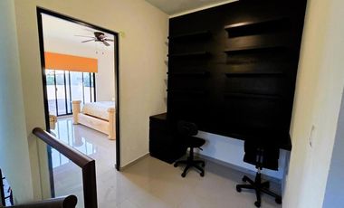 Casa en Renta AMUEBLADA dentro de Privada en Conkal Yucatán