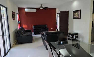 Casa en Renta AMUEBLADA dentro de Privada en Conkal Yucatán