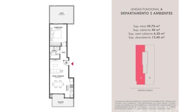 Venta local de 24 m2 con baño en Wilde