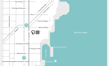 Venta, departamento, 2 ambientes, Balcon Terraza, Cochera y Baulera, Al rio, Olivos