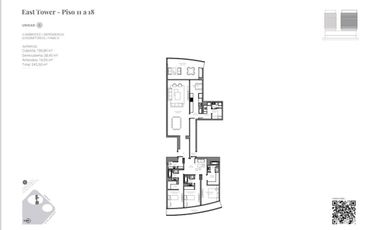 INFINITY TOWERS. Vista al rio. Departamento. A estrenar. 4 amb. Dep.  Vicente Lopez