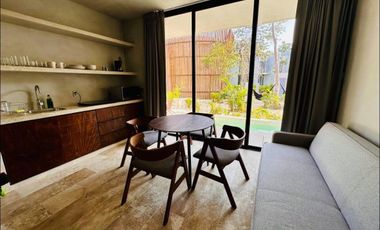 DC Exclusivo departamento tipo LOFT en VENTA Y RENTA, TULÚM, AV KUKULKAN