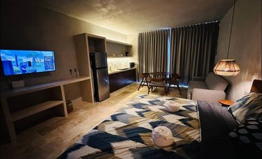 DC Exclusivo departamento tipo LOFT en VENTA Y RENTA, TULÚM, AV KUKULKAN