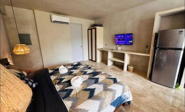 DC Exclusivo departamento tipo LOFT en VENTA Y RENTA, TULÚM, AV KUKULKAN