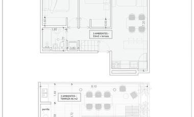 Venta - 3 Ambientes Con Terraza - Urban Garden Lamadrid - Avellaneda Centro