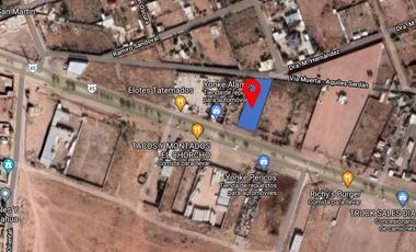 TERRENO EN RENTA SOBRE AVENIDA LOMBARDO TOLEDANO