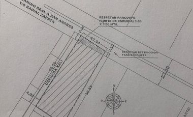 TERRENO COMERCIAL RENTA RADIAL ZAPATA TLAXCALANCINGO PUEBLA