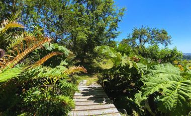 Casa con vista panoramica al Lago Ranco y volcanes