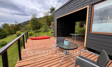 Casa con vista panoramica al Lago Ranco y volcanes
