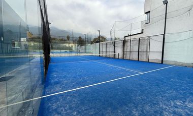 TERRENO EN RENTA CON CANCHAS DE PADEL EN EL YERBANIZ