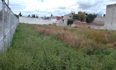 Terreno en San Felipe Hueyotlipan