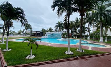 Villas Mocambo, PENTHOUSE en RENTA con vista al mar, ALBERCA, 2 recamaras