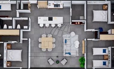 Departamentos en Venta en Cumbres 4to. Sector