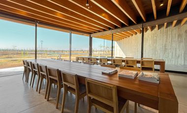 Terreno con frente SUR en barrio privado Vida Club de Campo, Funes