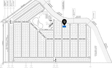 Terreno de 800m² en la Finca con frente al Norte