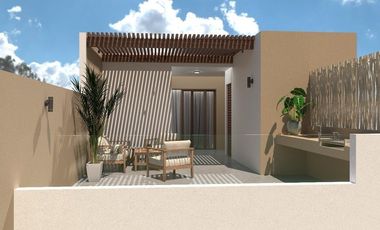 Villa  en preventa en Progreso a 70 m2 del mar