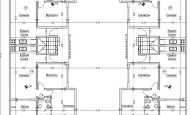 Departamento con espacio vehicular, balcón y terraza en San Bernardo