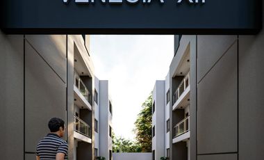 Departamento con espacio vehicular, balcón y terraza en San Bernardo