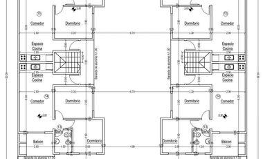 Departamento con espacio vehicular, balcón y terraza en San Bernardo